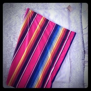 Serape baby blanket